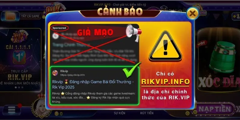 Địa chỉ cá cược chính thức Rikvip.cab