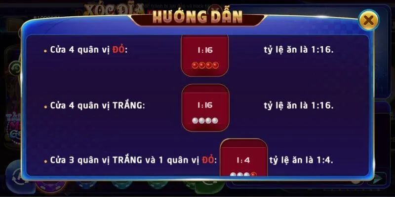Hướng dẫn đọc bảng vị để soi cầu Xóc Đĩa Rikvip chính xác