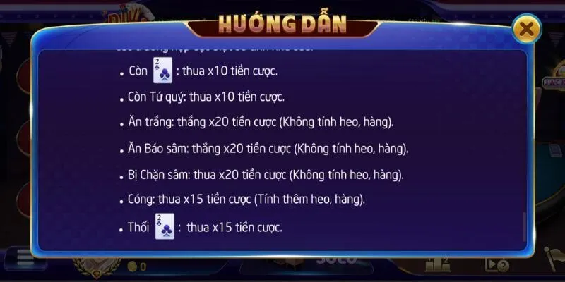 Kinh nghiệm báo sâm và cách phá sâm đối thủ trong các ván bài