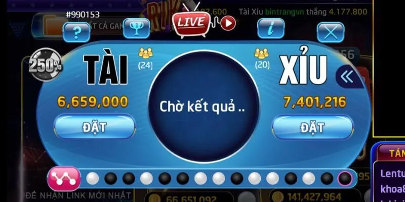 Kỹ thuật soi cầu bệt trong tài xỉu Rikvip dựa trên chuỗi kết quả